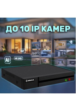 10-канальный IP регистратор RVH